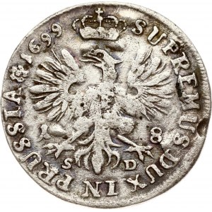 Deutschland Brandenburg-Preußen 18 Groscher 1699 SD