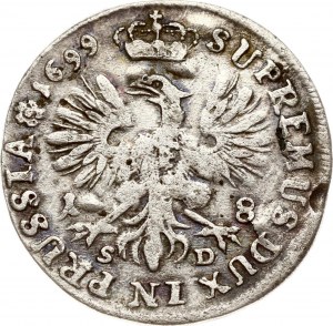 Germania Brandeburgo-Prussia 18 Groscher 1699 SD
