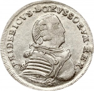 Niemcy Prusy 18 Groscher 1751 S//E