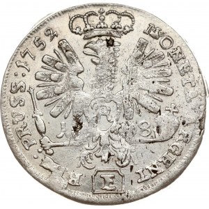 Allemagne Prusse 18 Groscher 1752 E