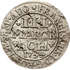 Germany Aachen 3 Marck 1754