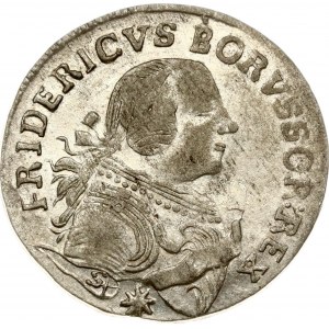 Prusko 6 Groscher 1754 E