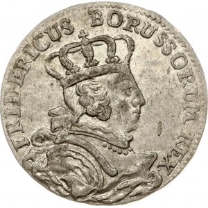 Prussia 6 Groscher 1756 C