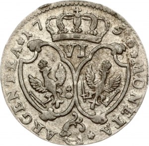 Prusse 6 Groscher 1756 C