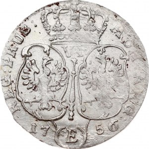 Germany Prussia 6 Groscher 1756 E