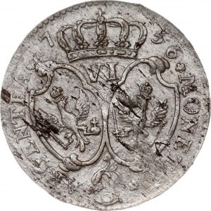 Germania Prussia 6 Groscher 1756 C