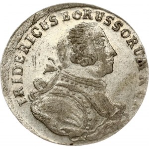 Prussia 6 Groscher 1756 E