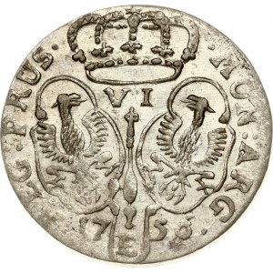 Prusse 6 Groscher 1756 E