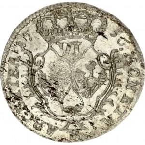Prussia 6 Kreuzer 1756 B