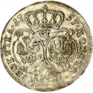 Prusko 6 Groscher 1757 C