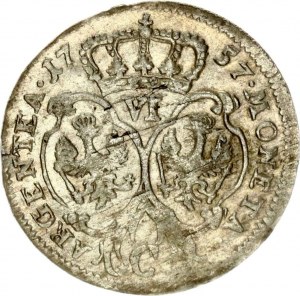 Prussia 6 Groscher 1757 C
