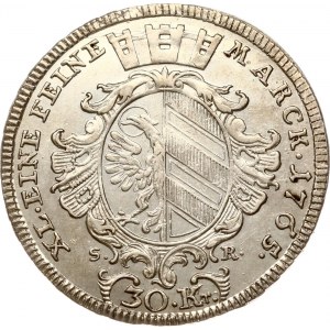 Allemagne Nuremberg 30 Kreuzer 1765 SR