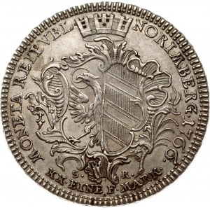 Nemecko Norimberg 1/2 Taler 1766 SR