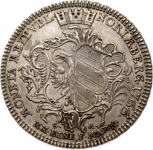 Nemecko Norimberg 1/2 Taler 1766 SR