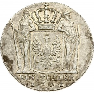 Prussia Taler 1791 A