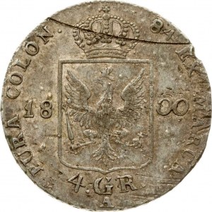 Prussia 4 Groscher 1800 A