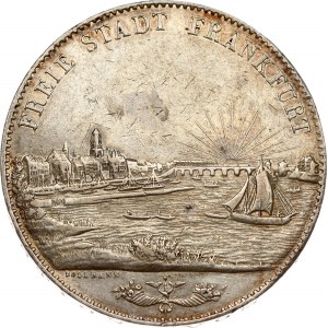 Allemagne Francfort 2 Taler 1841