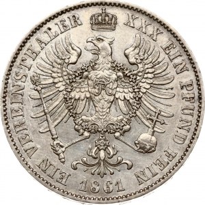 Prussia Taler 1861 A