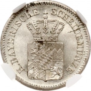 Germany Bavaria 1 Kreuzer 1871 NGC MS 66
