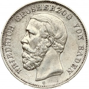 Baden 5 značka 1875 G