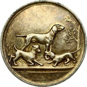 Médaille 1898 pour l'élevage de chiens