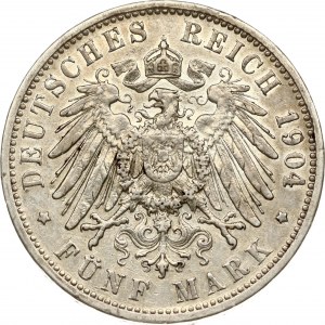 Baden 5 Mark 1904 G