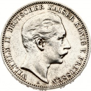 Allemagne Prusse 3 Mark 1910 A