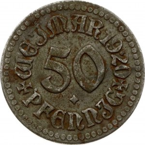 Výmarský notgeld 50 feniků 1920