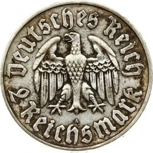Weimar Republic 2 Reichsmark 1933 A Martin Luther