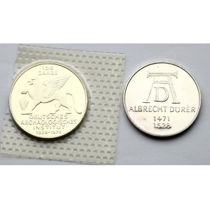 République fédérale 5 Mark 1971 D &amp; 1979 J Lot de 2 pièces