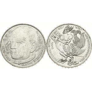 Německo Spolková republika 5 marek 1976 D &amp; 1978 D Sada 2 mincí