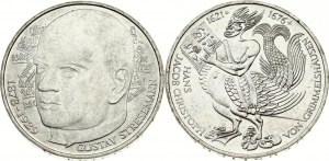 Německo Spolková republika 5 marek 1976 D & 1978 D Sada 2 mincí