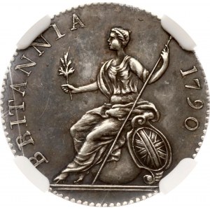 Großbritannien 6 Pence 1790 Pattern NGC PF 62
