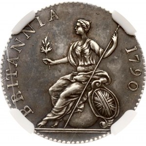 Velká Británie 6 pencí 1790 vzor NGC PF 62