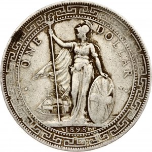 Dollaro della Gran Bretagna 1898 B