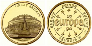 Grande-Bretagne Médaille 1996 Europe
