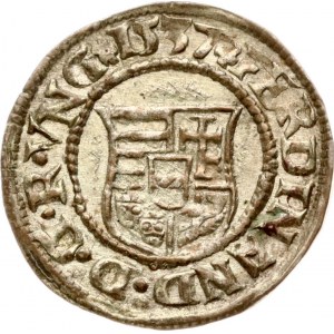 Denar węgierski 1537 K - B