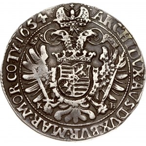 Ungheria Taler 1654 K-B