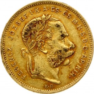 Hungary 20 Francs / 8 Forint 1873 KB