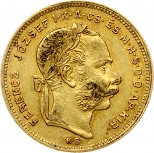 Hungary 20 Francs / 8 Forint 1878 KB