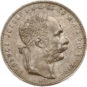 Maďarsko 1 forint 1880 KB