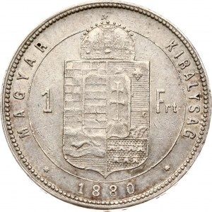 Węgry 1 forint 1880 KB