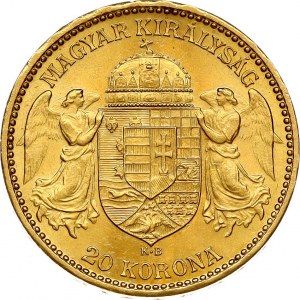 Hongrie 20 Korona 1893 KB