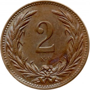 Hongrie 2 Filler 1898 KB