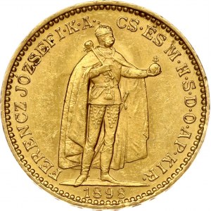 Maďarsko 20 Korona 1898 KB