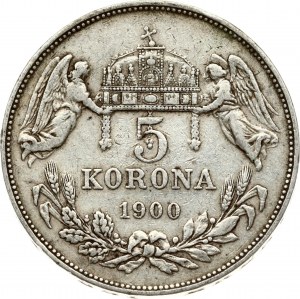 Hungary 5 Korona 1900 KB