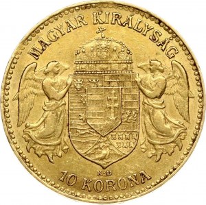 Węgry 10 Korona 1906 KB
