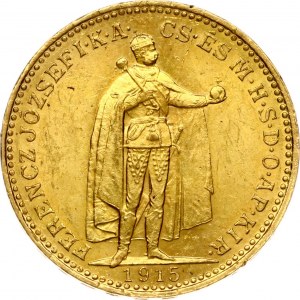 Maďarsko 20 Korona 1915 KB