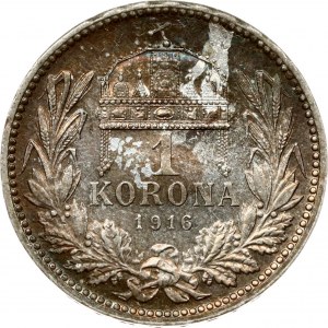 Hungary 1 Korona 1916 KB