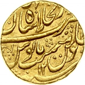 Inde Empire moghol Mohur 1142 (1730) 12